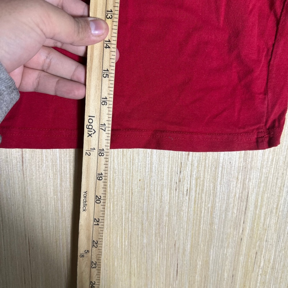 Vintage Super Mario Bros T-Shirt Kids 7 Red Long Sleeve Graphic Print Y2k - Picture 8 of 11